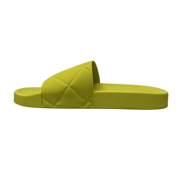 BOTTEGA VENETA The Slider Light Green Kiwi (yellow-green) - Sandals 480-080425 - Picture 5 of 12